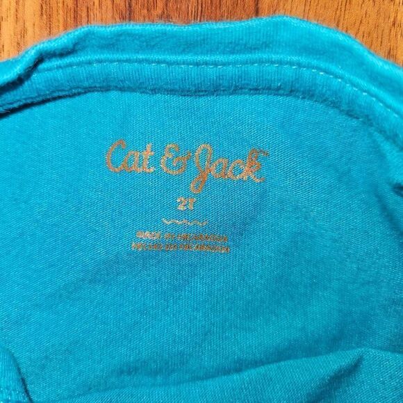 5 For $25 Cat & Jack Blue and White Sand Castle Tank Toddler Size 2T - Picture 2 of 4